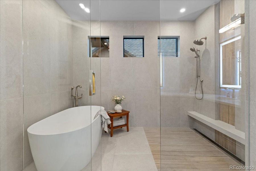 Furnished interior view inside a new home in , Berthoud (Image 26).