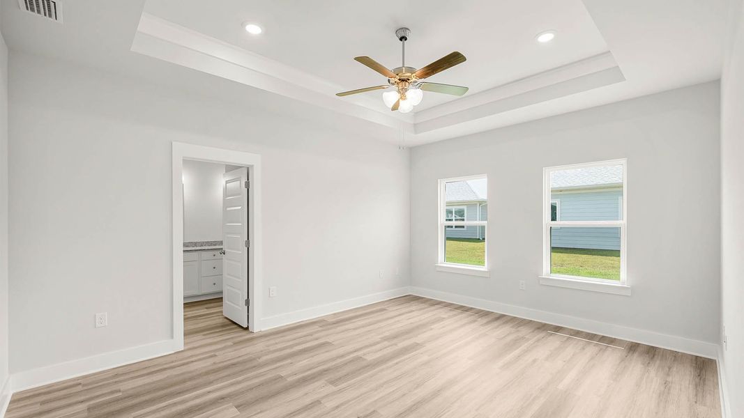 Spacious, unfurnished interior of a new home in WindMark Beach, Port Saint Joe (Image 22).