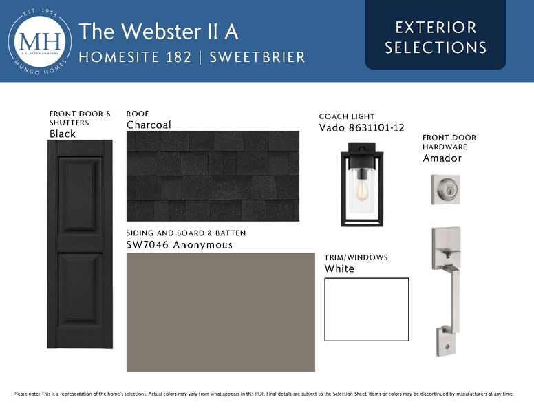 Sample of building materials used in homes in Sweetbrier, Durham (Image 5).