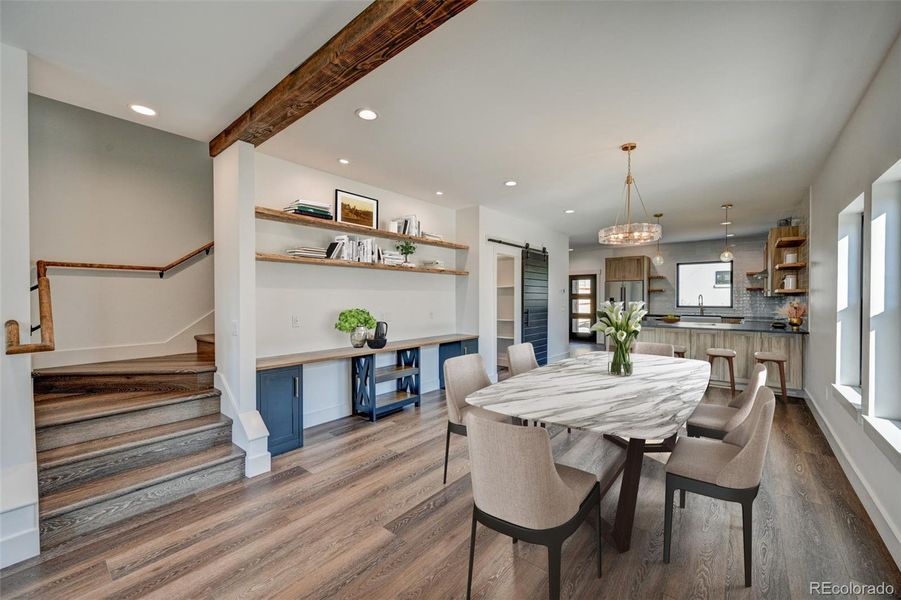 Furnished interior view inside a new home in , Buena Vista (Image 3).