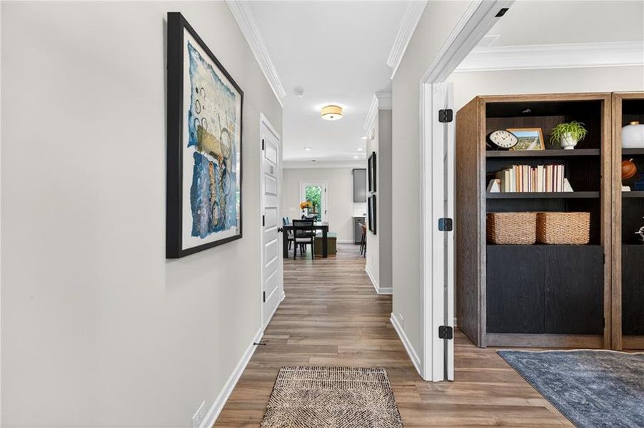Furnished interior view inside a new home in Laurel Ridge, Rock Spring (Image 7).