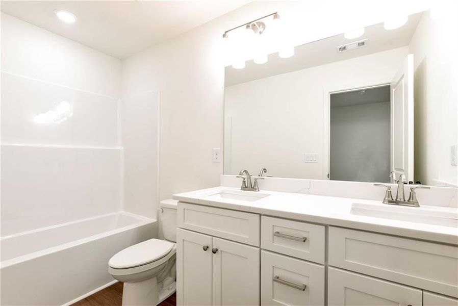 Furnished interior view inside a new home in , Commerce (Image 10).