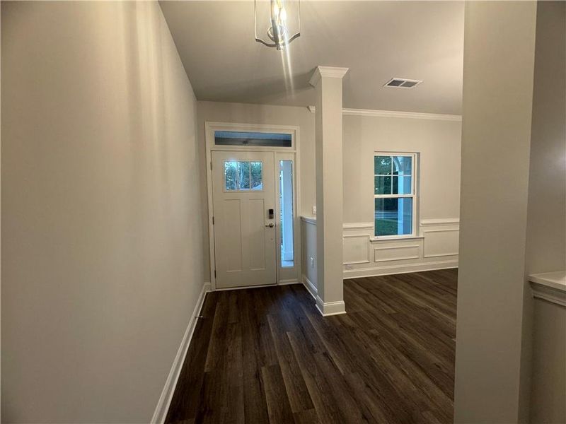 Spacious, unfurnished interior of a new home in The Fields of Walnut Creek, Pendergrass (Image 14). Spacious, unfurnished interior of a new home in The Fields of Walnut Creek, Pendergrass (Image 14).