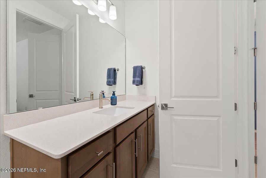 Furnished interior view inside a new home in , Jacksonville (Image 36).