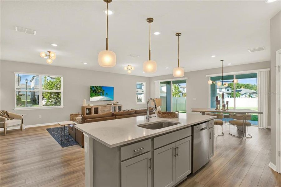Furnished interior view inside a new home in , Land O' Lakes (Image 16).