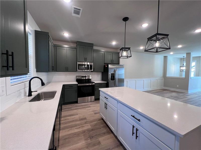 Furnished interior view inside a new home in , Tucker (Image 11).