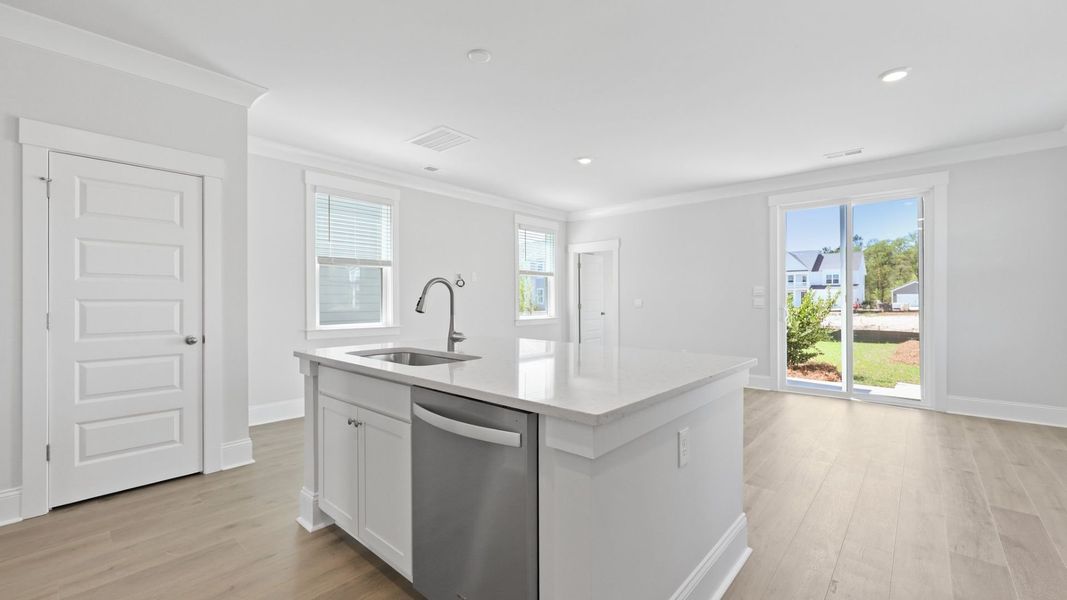 Furnished interior view inside a new home in Sheep Island, Summerville (Image 7).