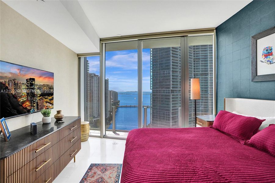 Furnished interior view inside a new home in , Miami (Image 8).