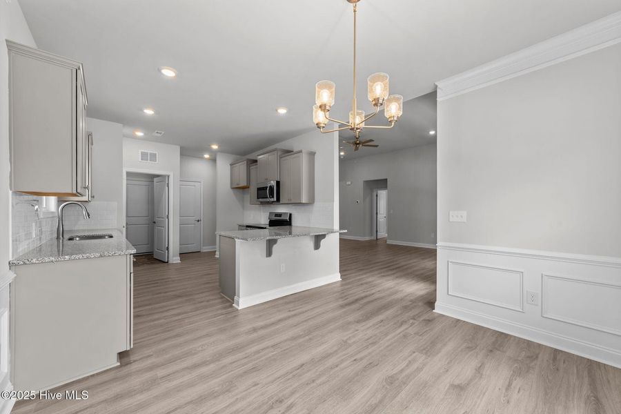 Furnished interior view inside a new home in Rutledge, Shallotte (Image 6).