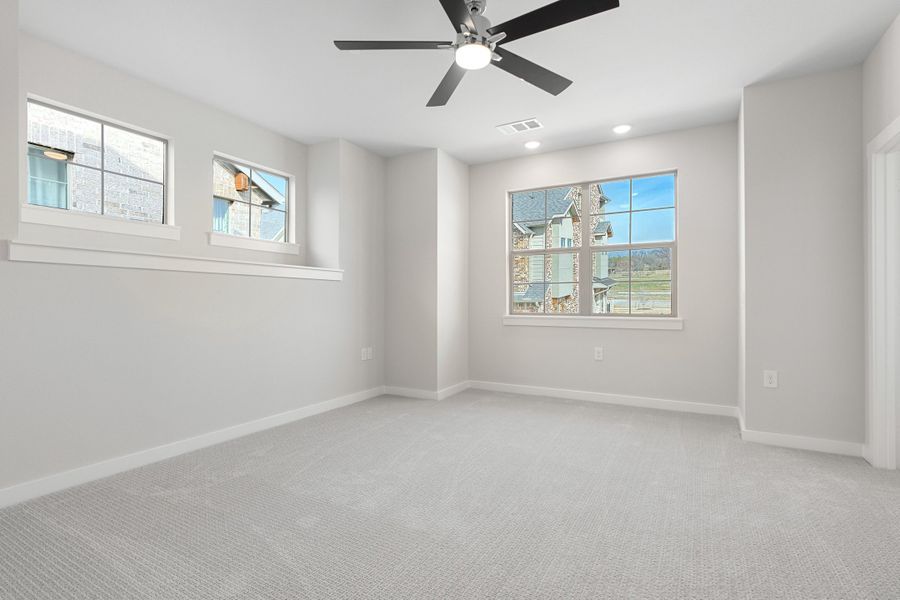Spacious, unfurnished interior of a new home in The Tribute, The Colony (Image 24). Spacious, unfurnished interior of a new home in The Tribute, The Colony (Image 24).