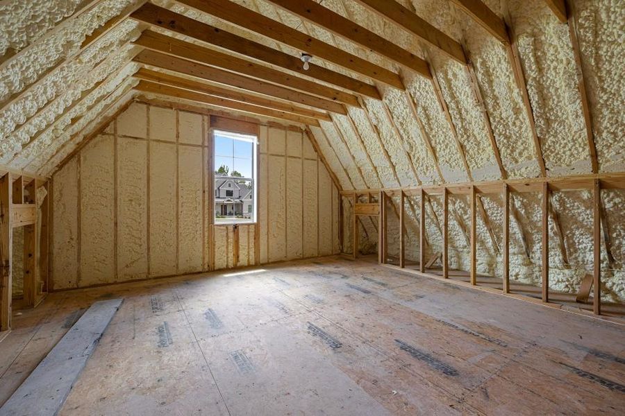 In-progress construction of a new home in , Newnan, GA (Image 37).
