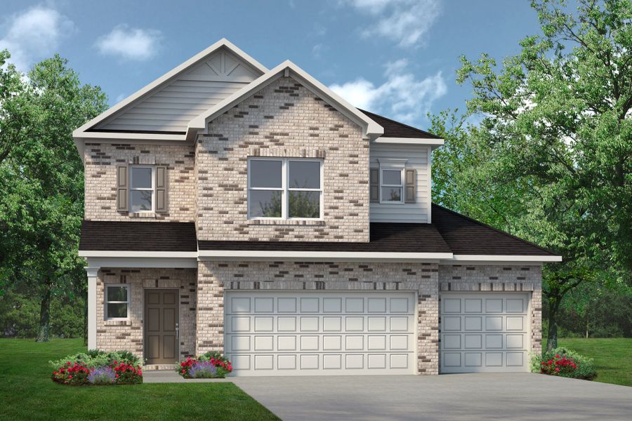 The Oriole II I- 3 Car Garage