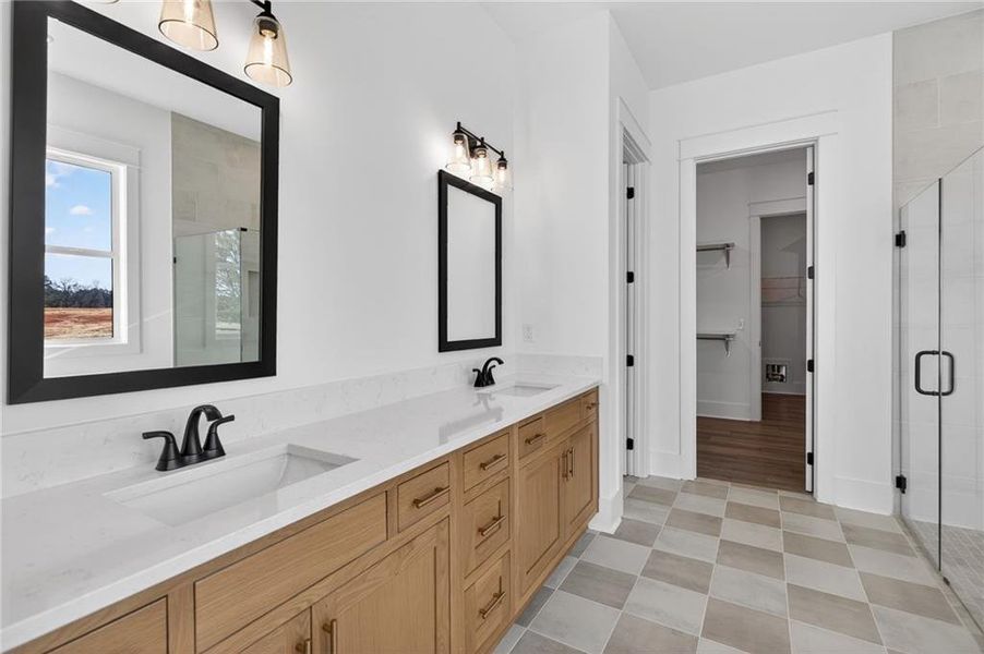 Furnished interior view inside a new home in , Dallas (Image 10).