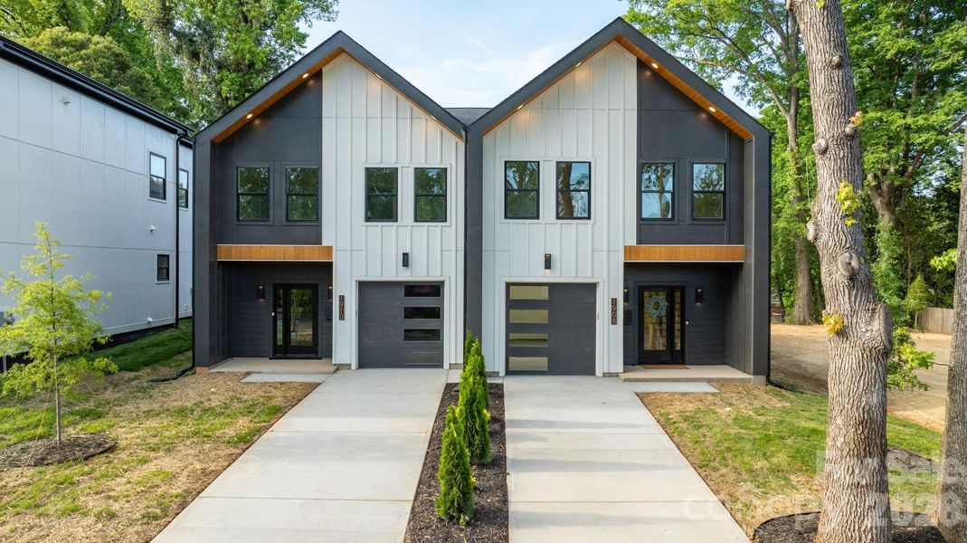 Front exterior of a new home in , Charlotte, NC, highlighting curb appeal (Image 26).