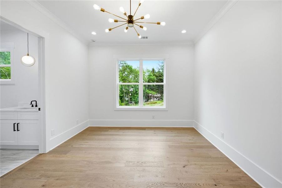 Spacious, unfurnished interior of a new home in , Lawrenceville (Image 55).