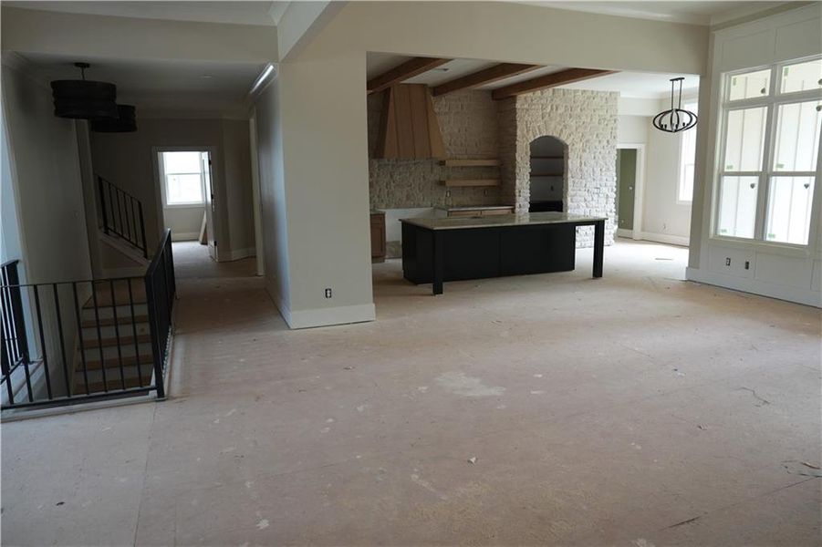 In-progress construction of a new home in , Conyers, GA (Image 4).