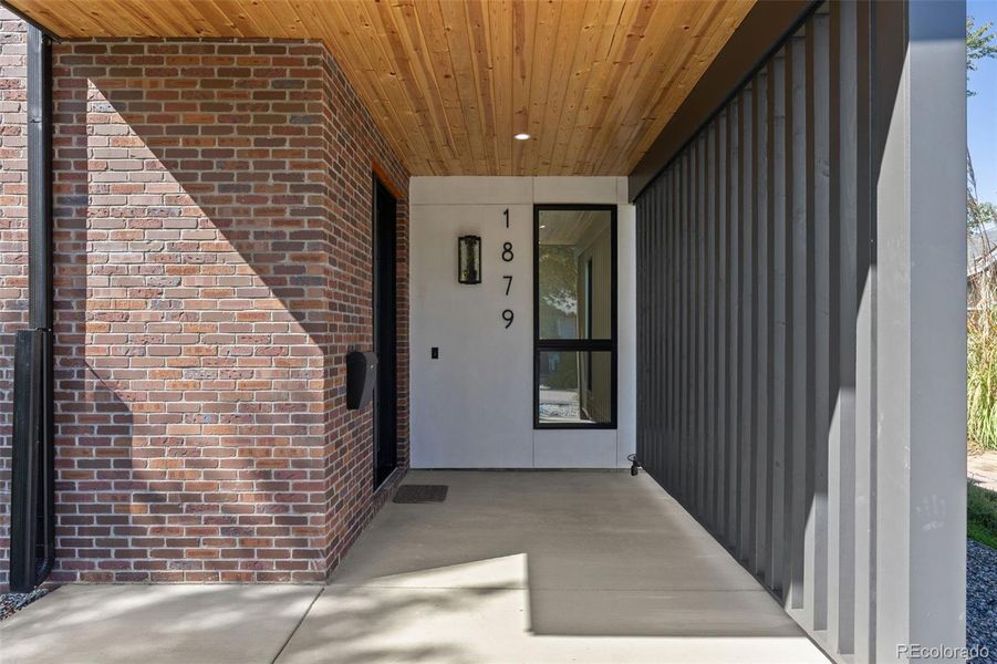 Exterior details and patio area of a home in , Denver (Image 29).