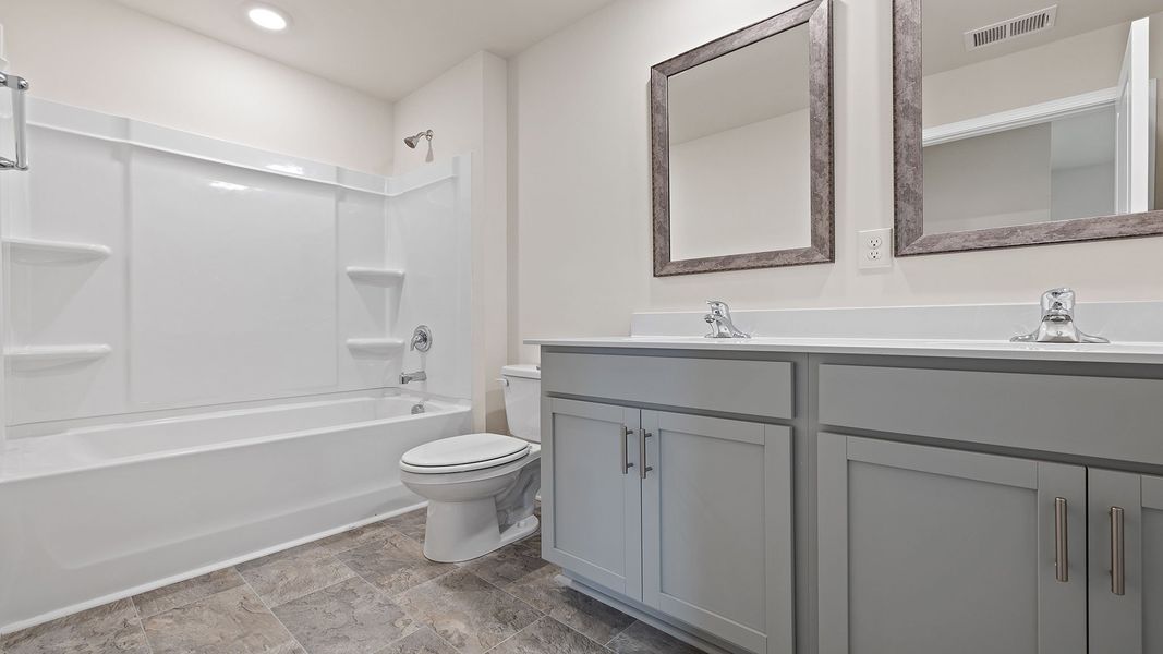 Furnished interior view inside a new home in Harrier Point, Woodruff (Image 11).