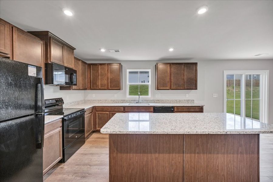 Furnished interior view inside a new home in Cameron Ridge 2-Story, Columbia (Image 4). Furnished interior view inside a new home in Cameron Ridge 2-Story, Columbia (Image 4).