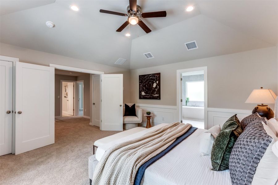 Furnished interior view inside a new home in , Austin (Image 39).