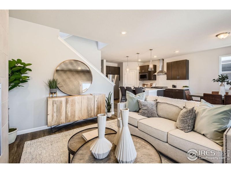 Open concept main floor Open concept main floor