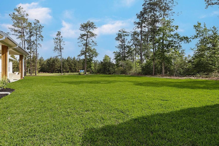 Exterior details and patio area of a home in , Willis (Image 4).