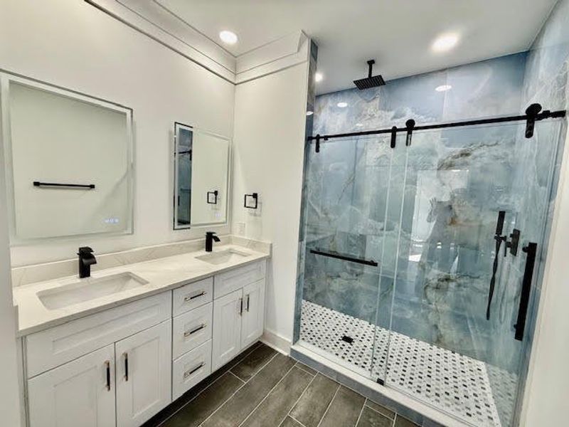 Furnished interior view inside a new home in , North Charleston (Image 10).