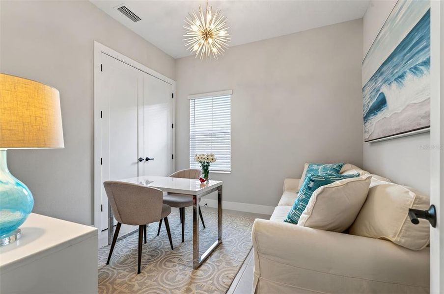 Furnished interior view inside a new home in , Venice (Image 60).