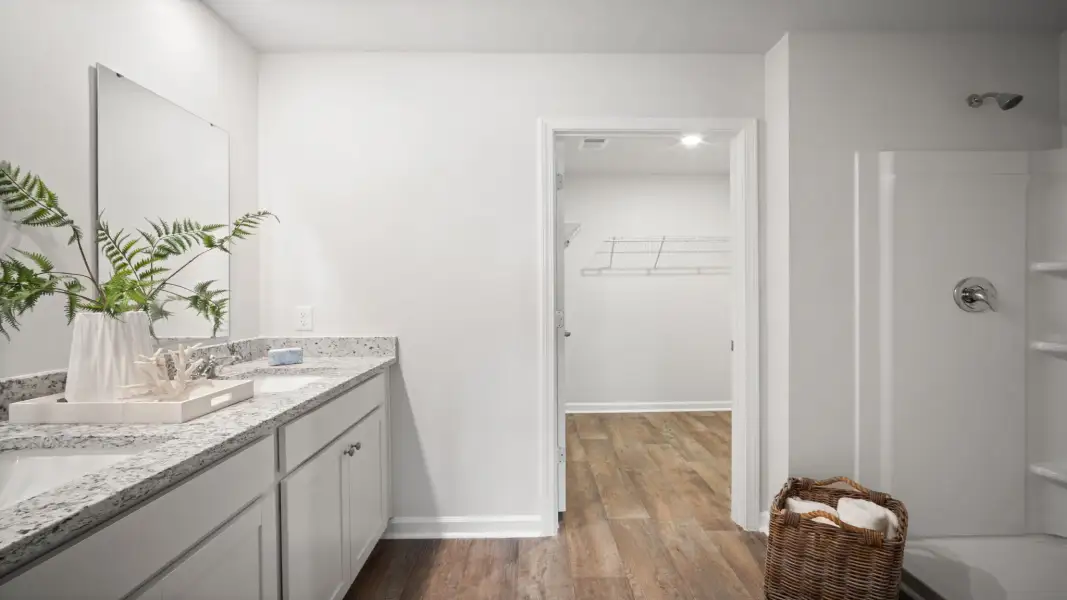 Furnished interior view inside a new home in The Retreat at East Argent, Ridgeland (Image 24).