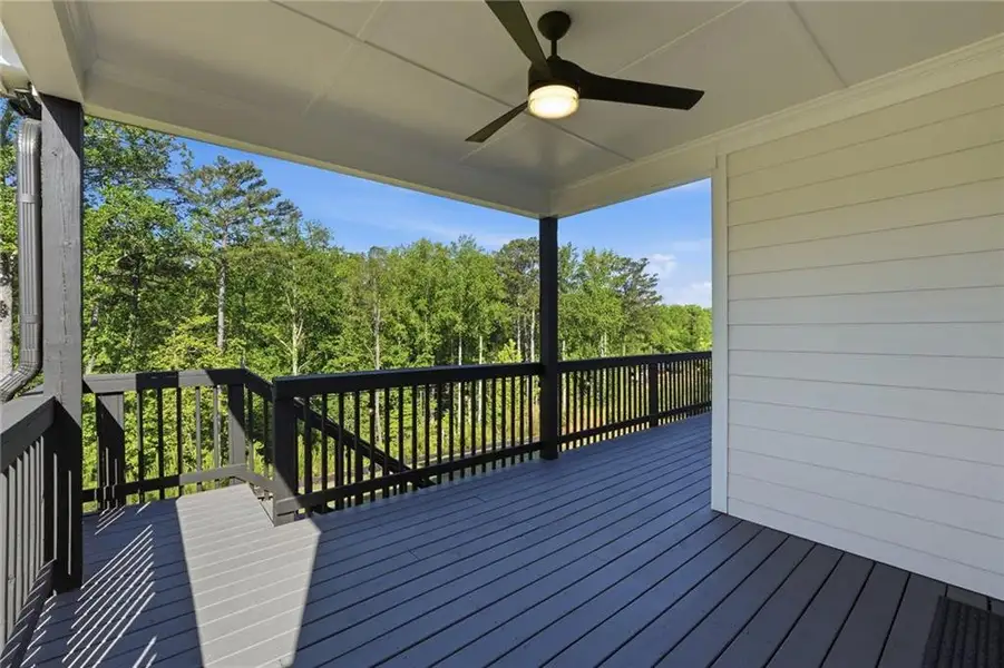 Exterior details and patio area of a home in , Woodstock (Image 3).