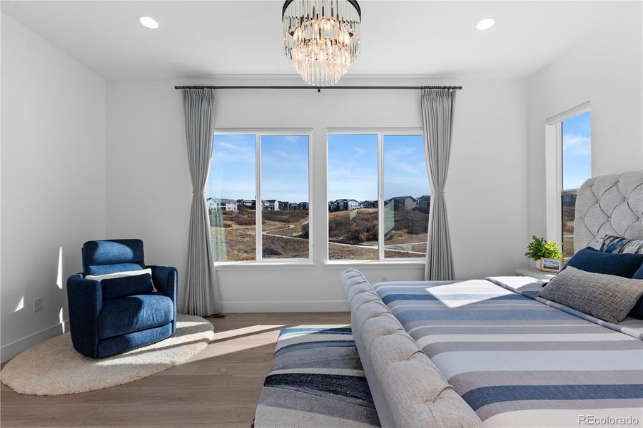 Furnished interior view inside a new home in , Castle Pines (Image 36). Furnished interior view inside a new home in , Castle Pines (Image 36).