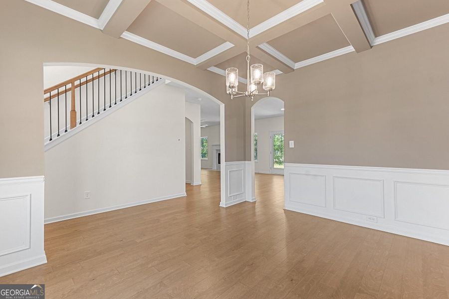 Spacious, unfurnished interior of a new home in Juliette Crossing, Forsyth (Image 80).