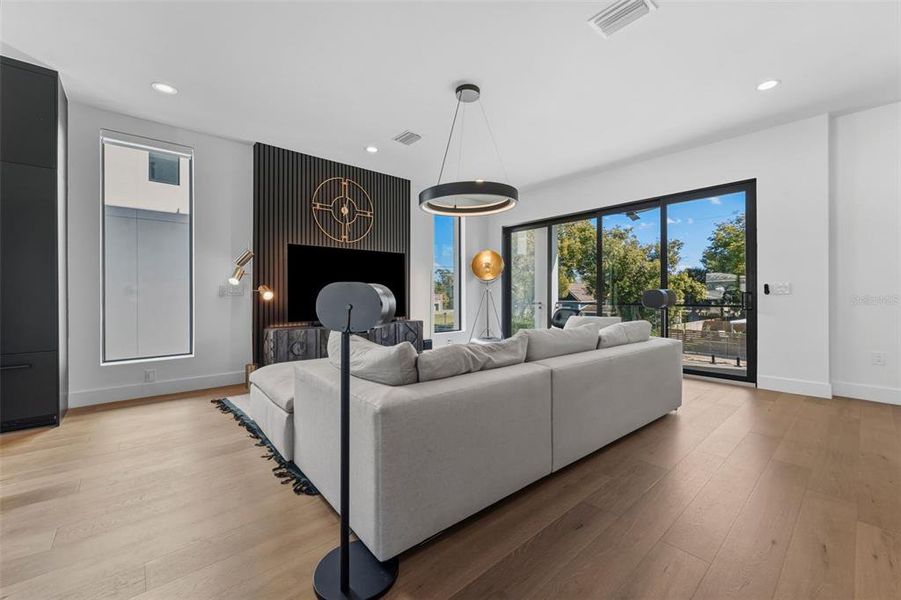 Furnished interior view inside a new home in , Tampa (Image 17).