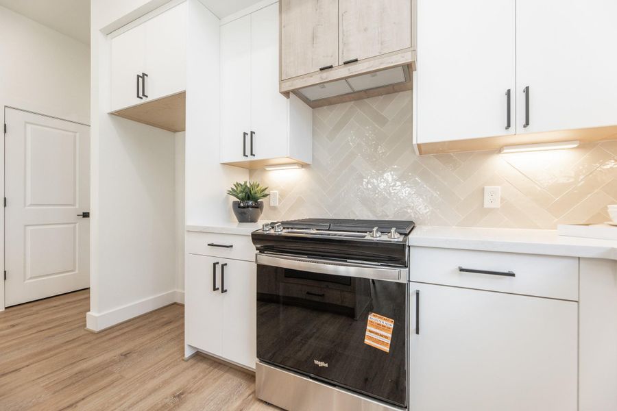 Furnished interior view inside a new home in , Houston (Image 17).