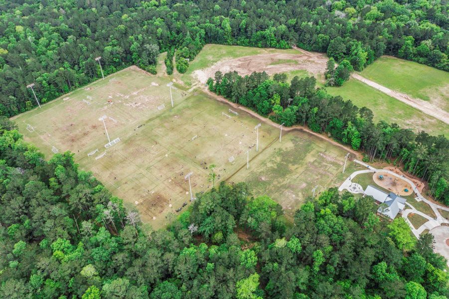 Site preparation for new homesites in Woodforest 40', Montgomery (Image 29).