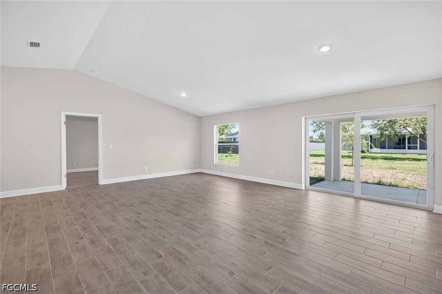 Spacious, unfurnished interior of a new home in Cape Coral, Cape Coral (Image 12). Spacious, unfurnished interior of a new home in Cape Coral, Cape Coral (Image 12).