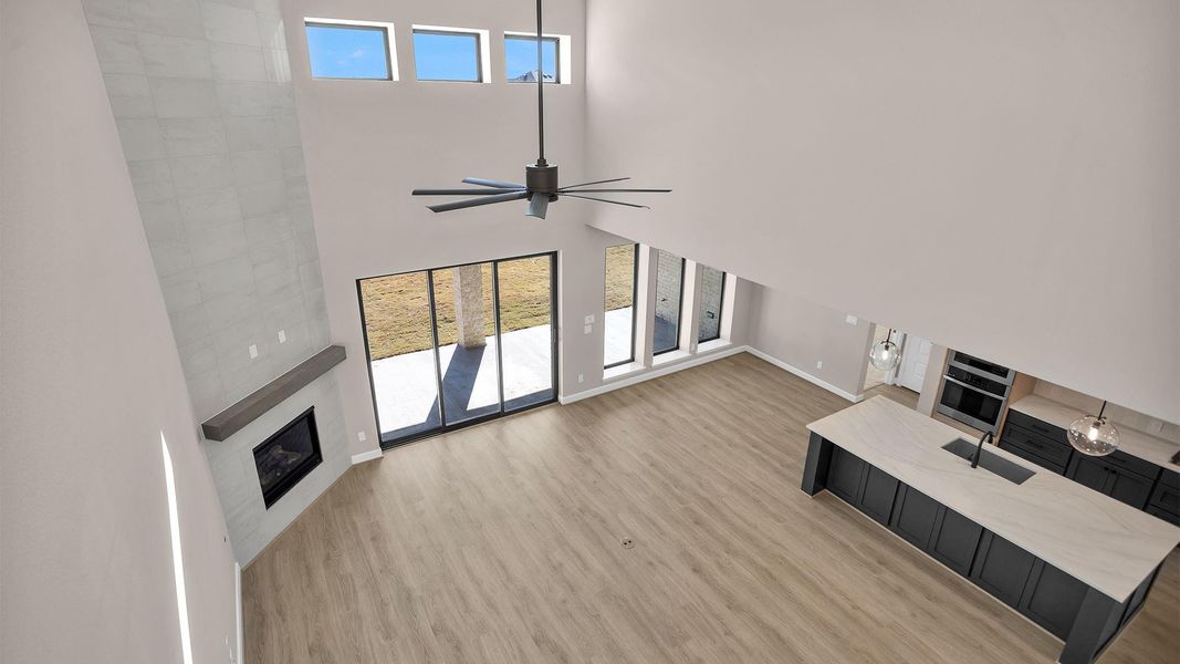 Spacious, unfurnished interior of a new home in Jordan Ranch 65', Fulshear (Image 10).