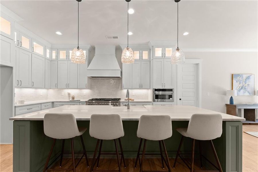Furnished interior view inside a new home in , Gainesville (Image 57).
