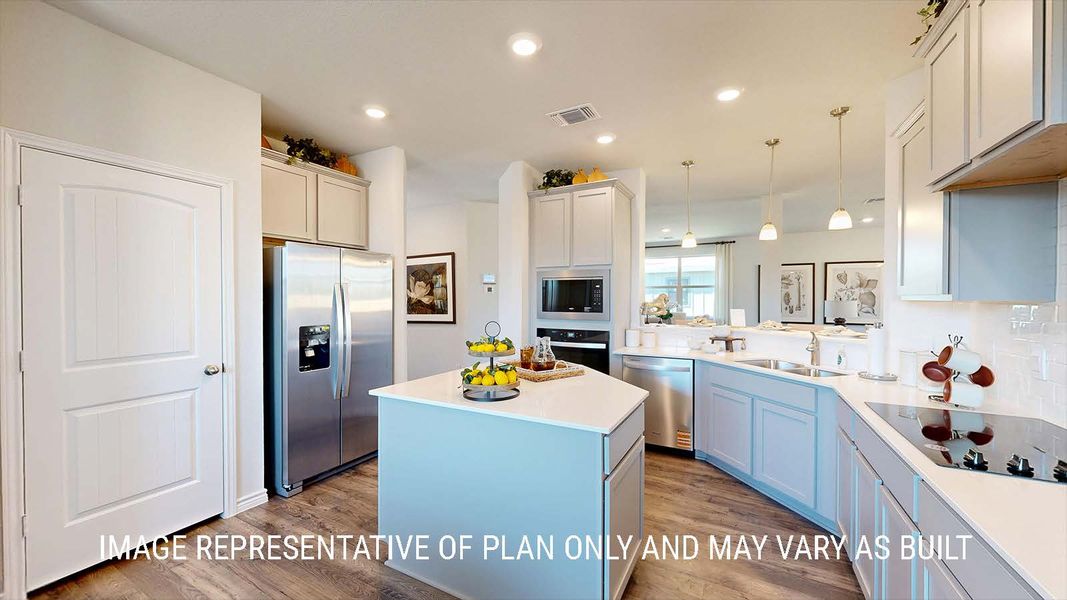 Furnished interior view inside a new home in Sterling Meadows, Salado (Image 3). Furnished interior view inside a new home in Sterling Meadows, Salado (Image 3).