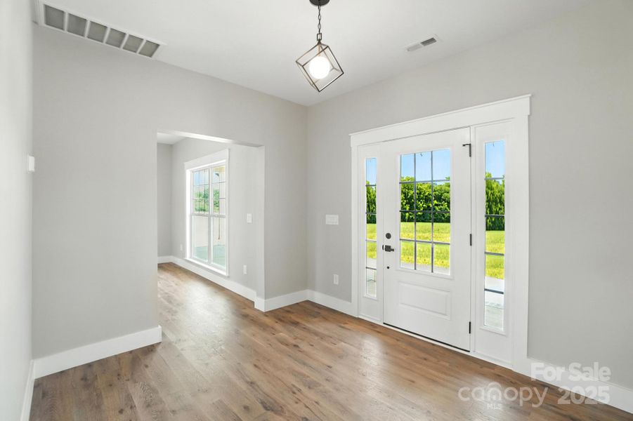 Spacious, unfurnished interior of a new home in , Marshville (Image 13).
