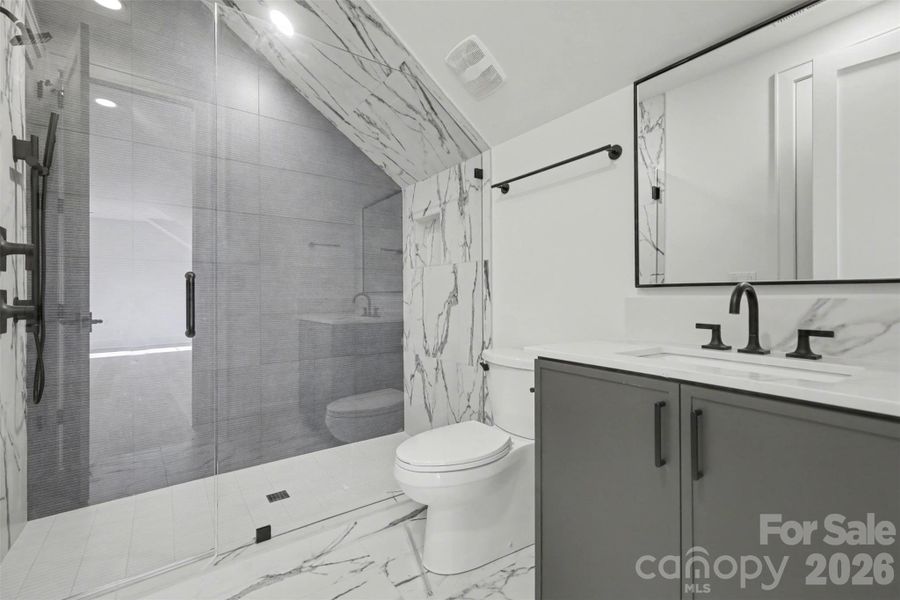 Furnished interior view inside a new home in , Concord (Image 9).