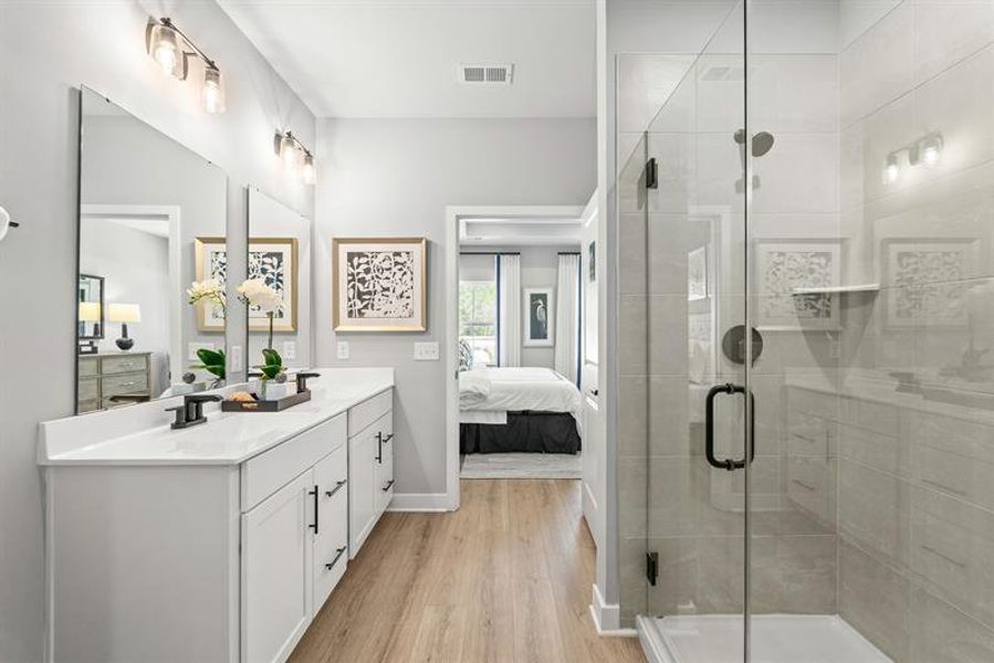 Representative furnished interior of a home built from the Bethany by Ryan Homes in Grande Dunes North Village Villas, Myrtle Beach (Image 28).