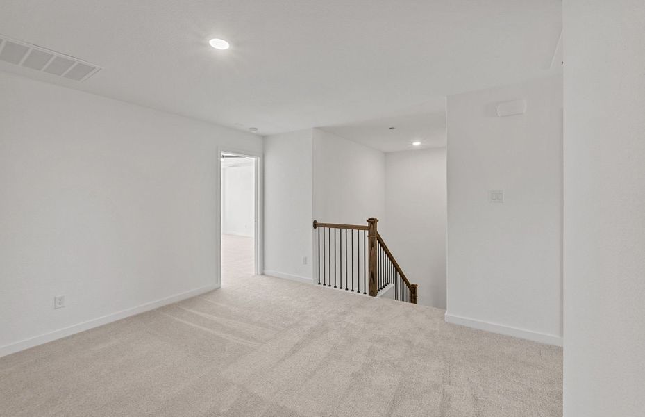 Spacious, unfurnished interior of a new home in Monarch on Main, Round Rock (Image 26).