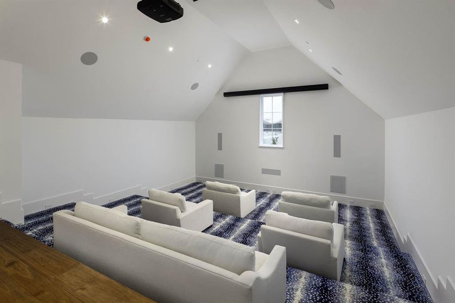 Furnished interior view inside a new home in , Dallas (Image 17).