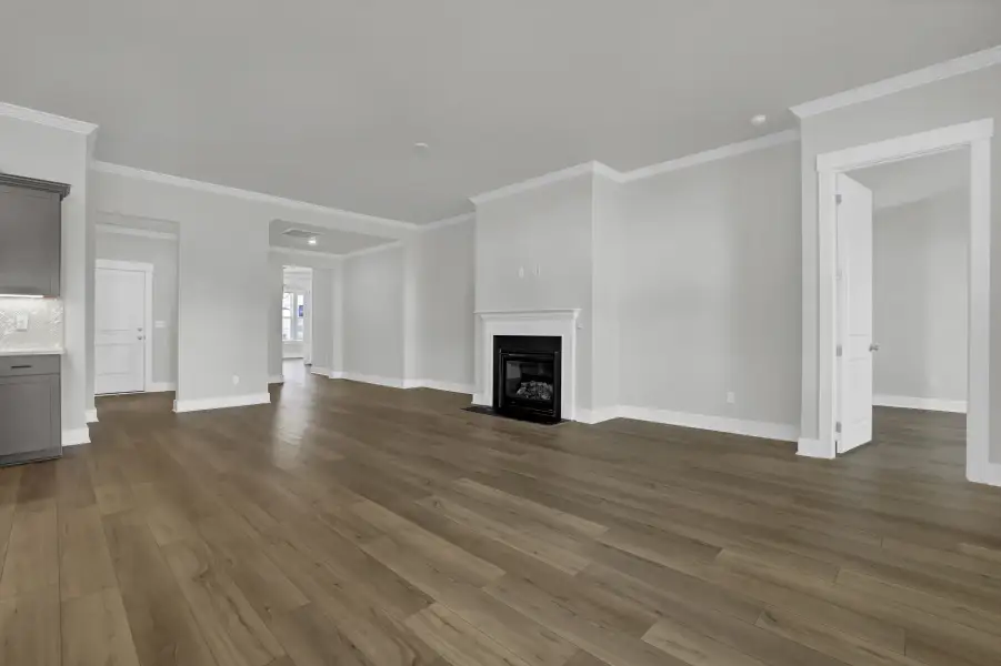 Spacious, unfurnished interior of a new home in Grand Park, Leland (Image 21). Spacious, unfurnished interior of a new home in Grand Park, Leland (Image 21).