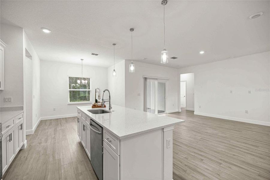Furnished interior view inside a new home in , Ocala (Image 13).
