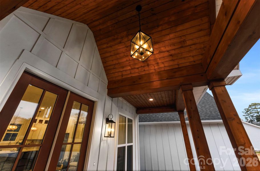 Exterior details and patio area of a home in , Bessemer City (Image 26).