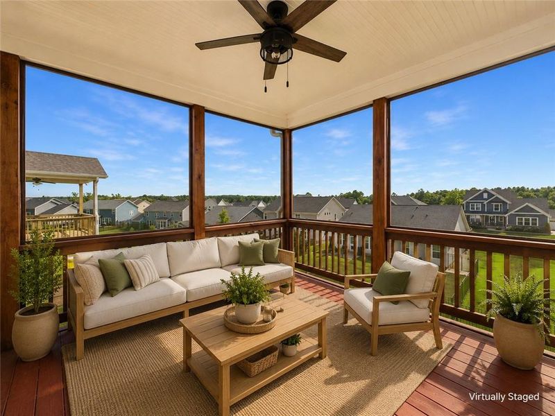 Exterior details and patio area of a home in , Hoschton (Image 3).