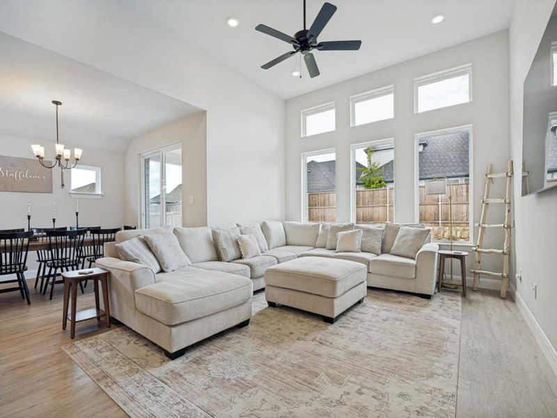 Furnished interior view inside a new home in , Royse City (Image 5).
