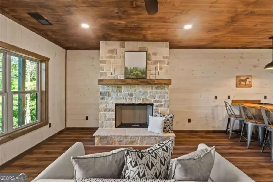 Furnished interior view inside a new home in , Talking Rock (Image 10). Furnished interior view inside a new home in , Talking Rock (Image 10).